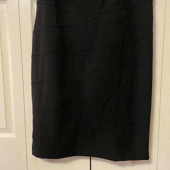 Brand New Calvin Klein Black Sheath Dress - Size 16 - Picture 3 of 7